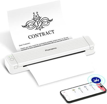 Phomemo P831 Wireless Printer for Office and Home - White