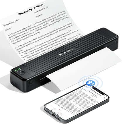 Phomemo P831 Wireless Printer for Office and Home - Black