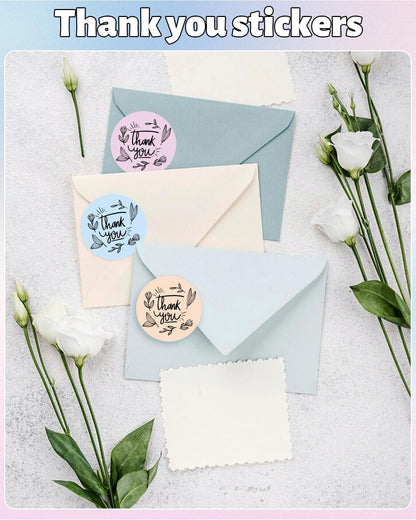 Phomemo 1.96" x 1.96" (50x50 mm) Round Labels for M110, M220, PM241BT - Blue / Pink / Khaki