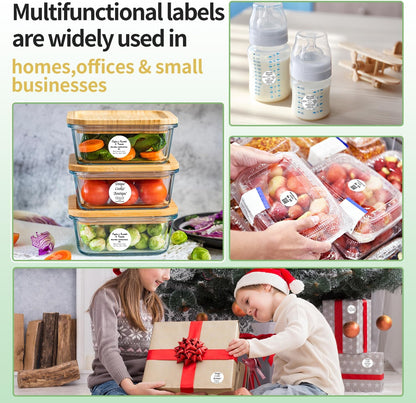 Phomemo 1.96" x 1.96" (50x50 mm) Round Labels for M110, M220, PM241BT - White