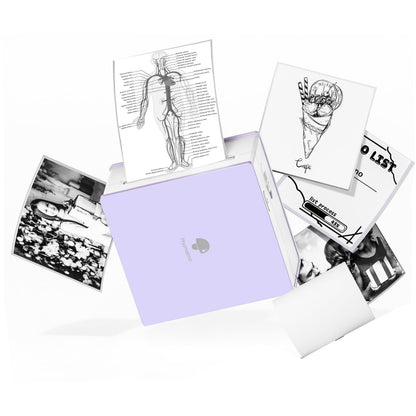 Phomemo M02 Wireless Mini Printer for Study Notes and Stickers - Purple