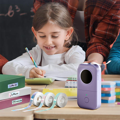 Phomemo D30 Portable Label Maker for Home and Office 0.59 inch label width - Purple